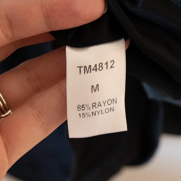 TMHL Womens Ruffle Sleeve Motif Dress Embroidered Ruffle Sleeve - Picture 5 of 6